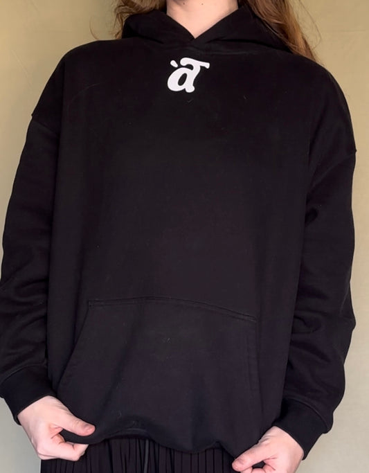 a Terre Logo Hoodie - Black
