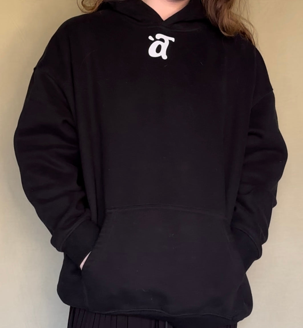 a Terre Logo Hoodie - Black