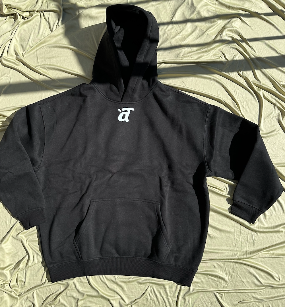 a Terre Logo Hoodie - Black