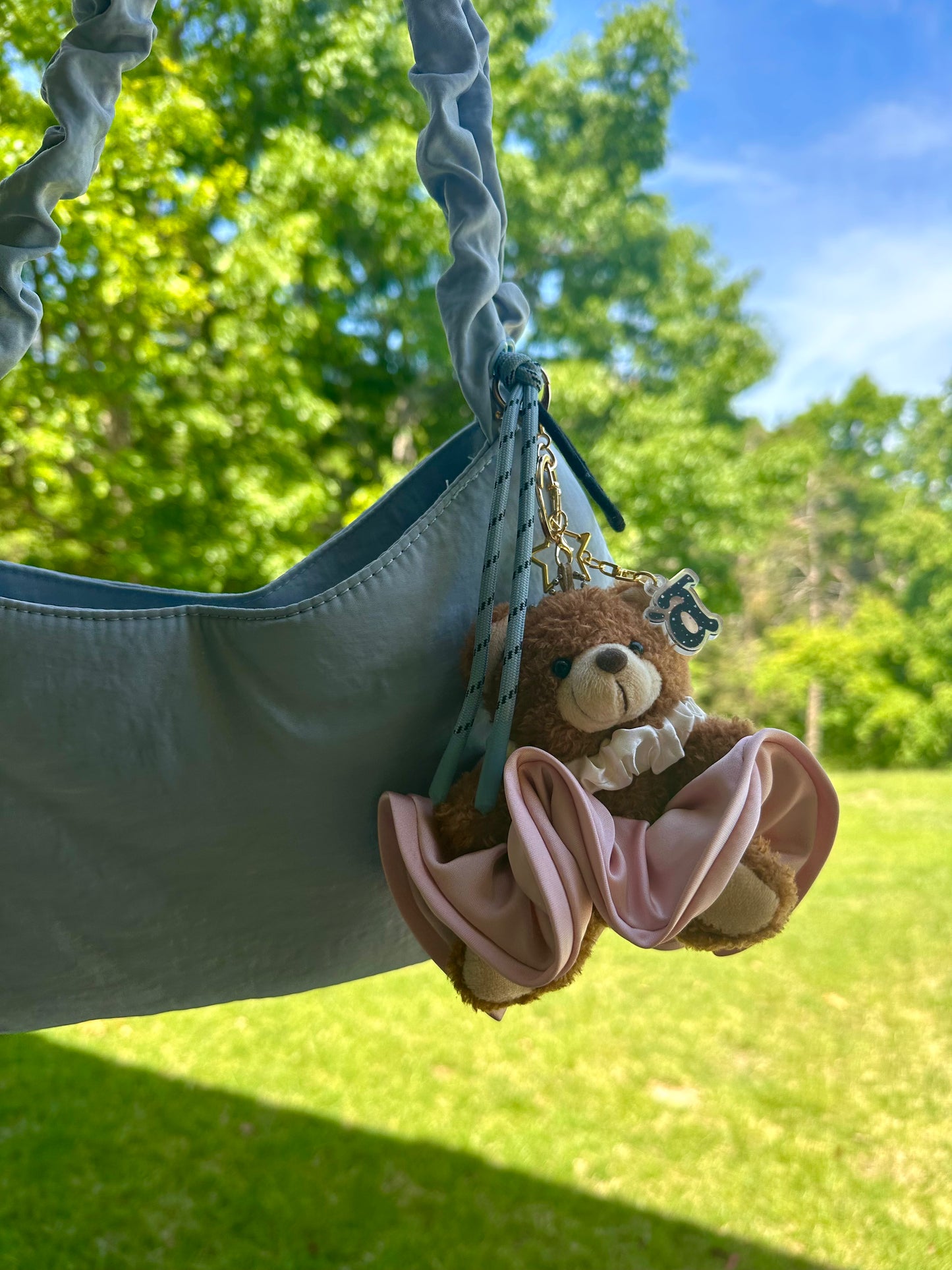 à Terre Ballerina Bag Charm with Scrunchies