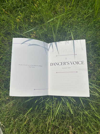 Dancer's Voice - Edition I - a New Dance Publication