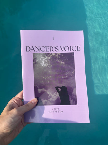 Dancer's Voice - Edition I - a New Dance Publication