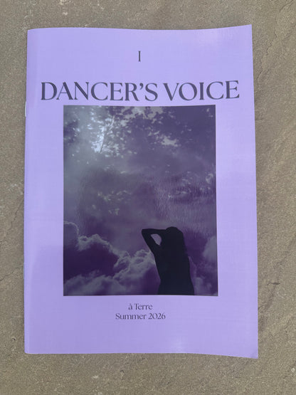 Dancer's Voice - Edition I - a New Dance Publication