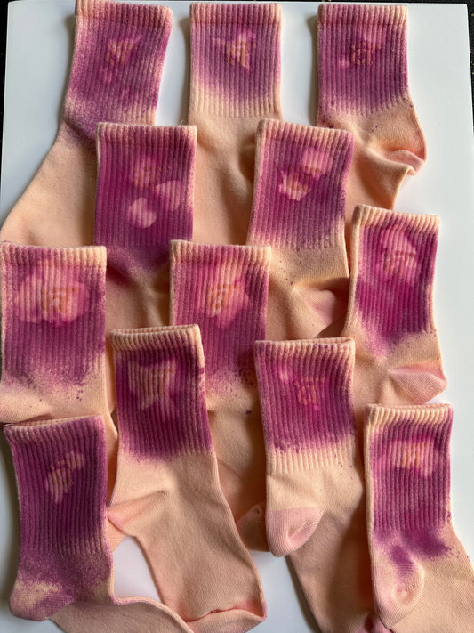 The Shadow of Summer Sock - Anna Pugh Collaboration