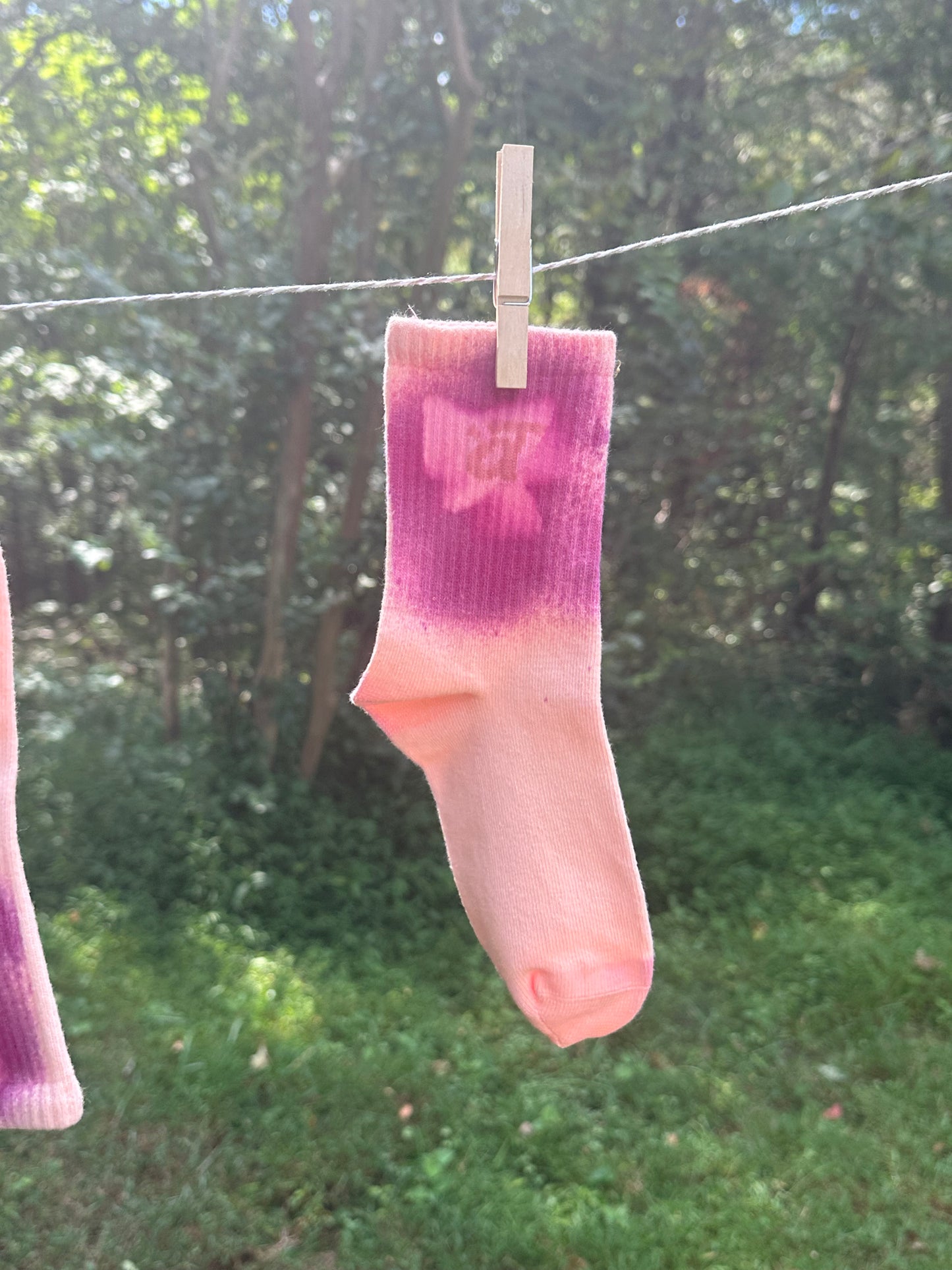 The Shadow of Summer Sock - Anna Pugh Collaboration