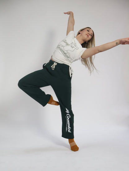 Stay Grounded baby tee by à Terre