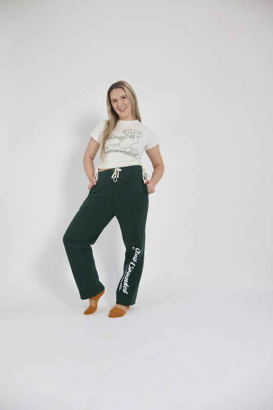 Stay Grounded baby tee by à Terre