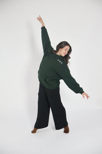 Stay Grounded - à Terre Hoodie in Green