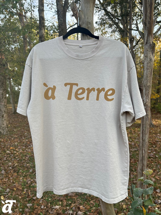 a Terre Merch T-shirt - Tan